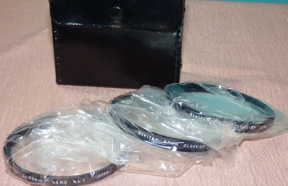 Vivitar 67mm Close-up Filter Set of 3 for Canon No. 1, 2 & 4 NOS - Image 3 of 3