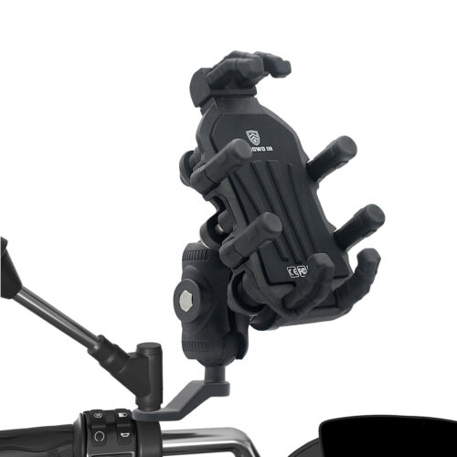 Supporto Supporto Ammortizzatore Anti Vibrazioni Moto Aggiornamento per Porta Telefono Ciclismo - Foto 8 di 19