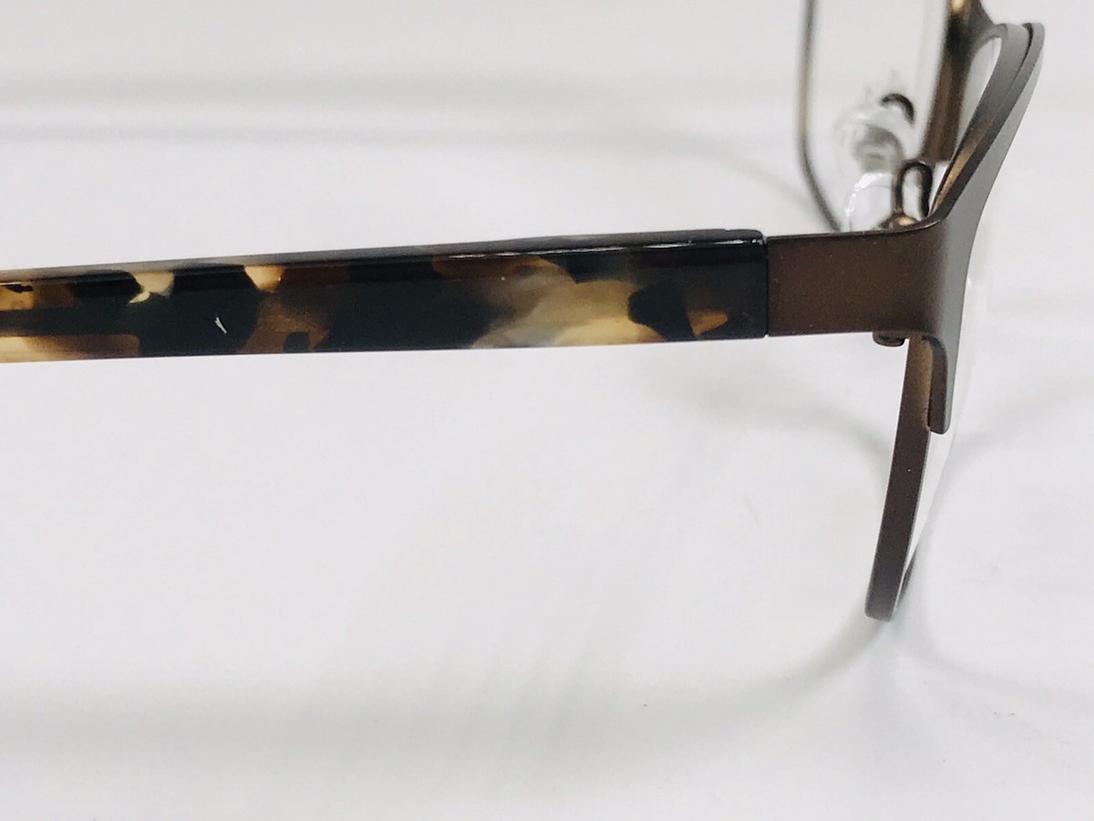 New Chic Brown OAKLYNN Eyeglasses 57mm with Case For The Stylish Large Woman Brown Chic-Sage Eyeglasses | eyecarecenter main image 3