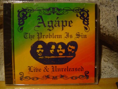 AGAPE The Problem Is Sin: Live & Unreleased CD/Early US '70s