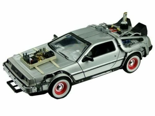 Véhicules miniatures WELLY en retour vers le futur DeLorean