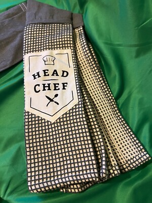DEMDACO  Head Chef  Kitchen BOA Worn Round The Neck Towel.