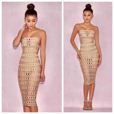 free people brown and pink dress Free People Mauve/Dusty Pink Smocked Maxi (XS) main image 0