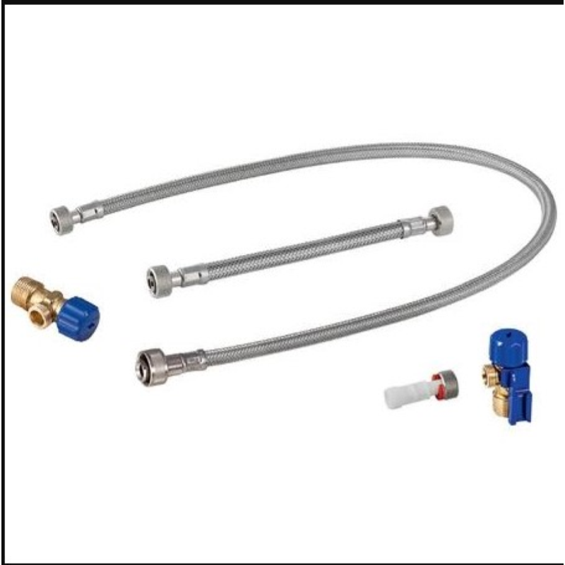 Set di allacciamento da sotto 1/2''+3/8'' per Monolith WC RICAMBI GEBERIT