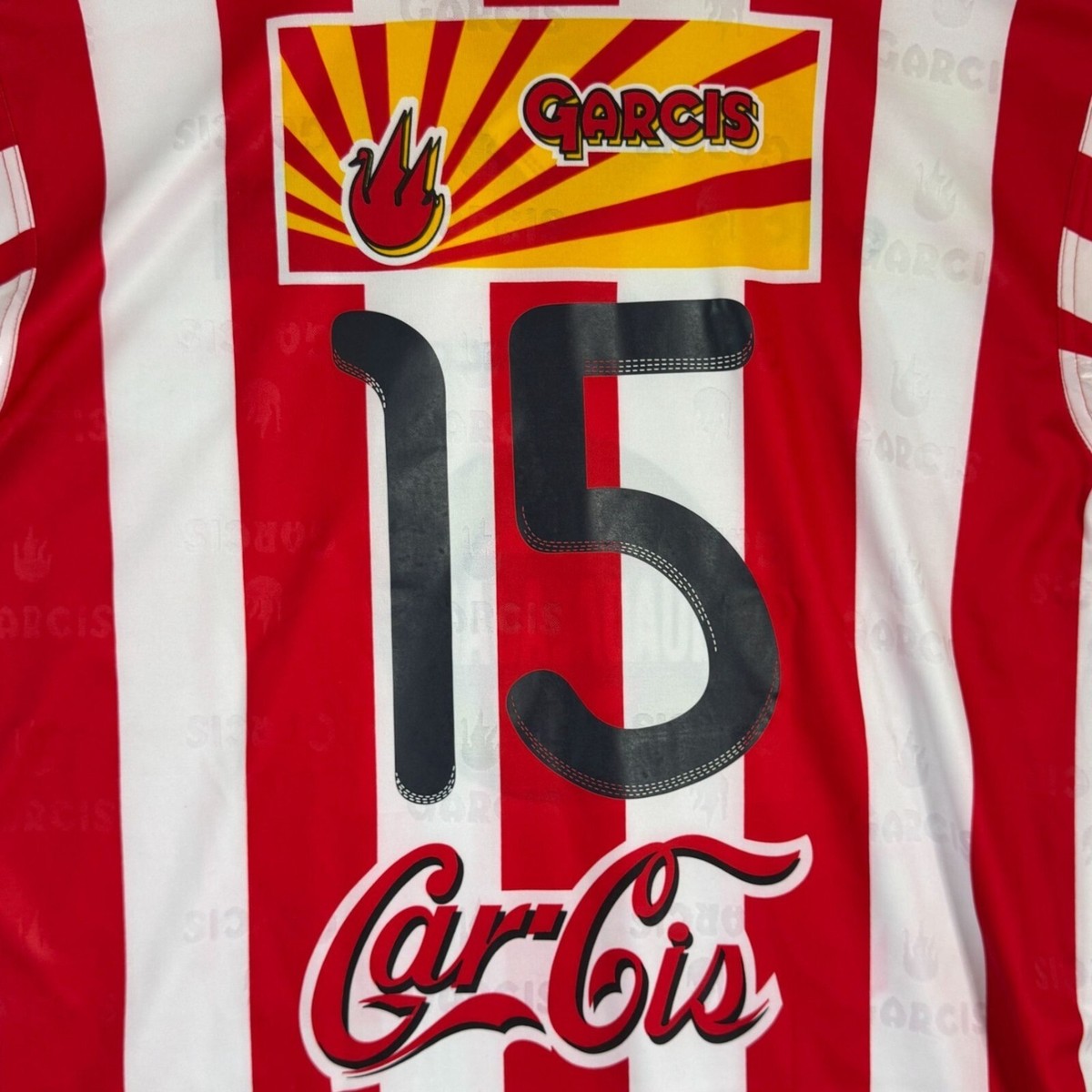 Garcis Mexico Soccer Futbol Jersey Guadalarjara #15 Size XL