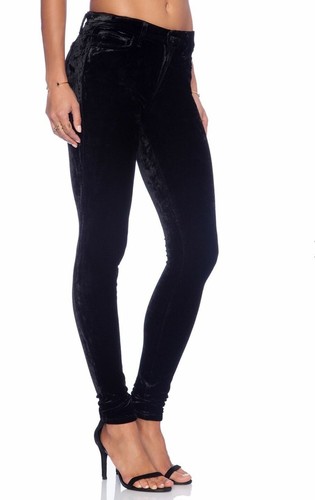 NEW Joe's Black Velvet Mid Rise Legging 5 Pocket Jeans (Size 23) - MSRP $238.00! - Picture 5 of 12