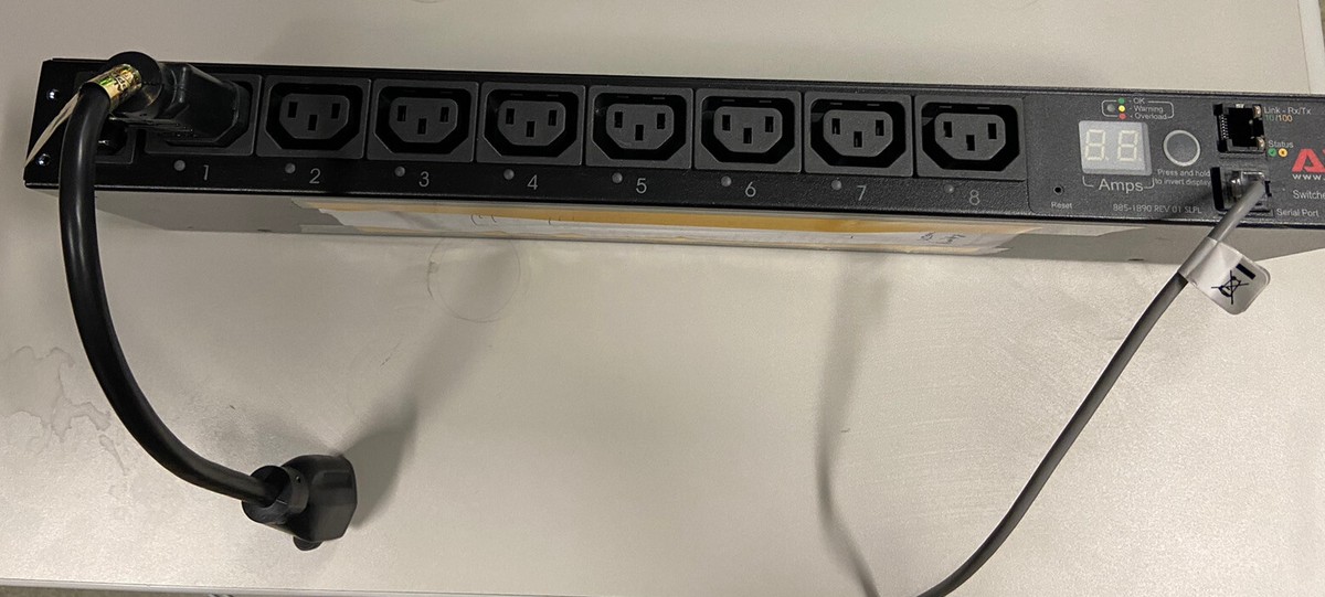 NEW APC AP7920B by Schneider Electric Rack PDU Switched 1U 12A