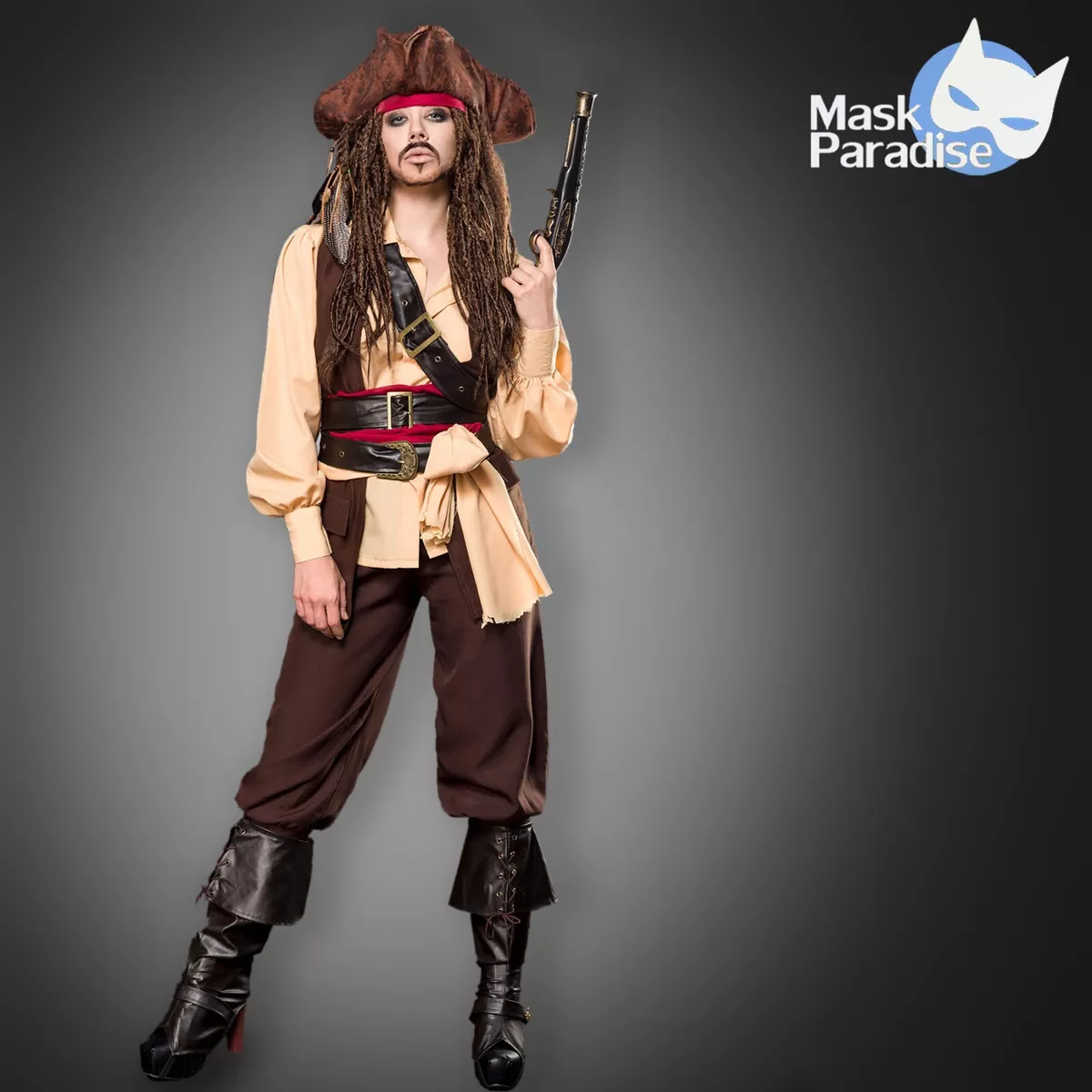 Vestito di carnevale jack sparrow sale