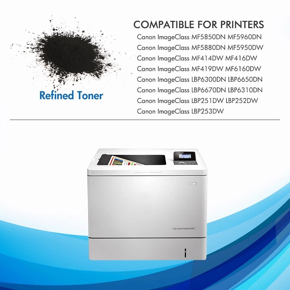 2Pack Black Toner Compatible for Canon 119 Image Class MF414DW MF6160DW MF5960DN - Image 2 of 4