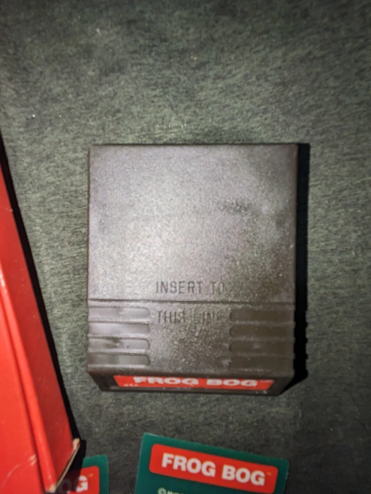 INTELLIVISION FROG BOG Boxed W/ Manual & 2 Overlays 1982 - Image 3 of 4