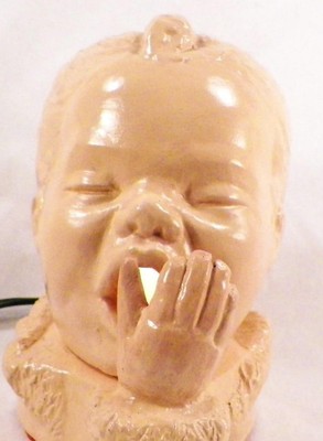 baby head night light