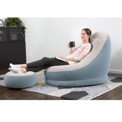 Pouf Divano Pouf Poggiapiedi Poltronesofa Poltrona Gonfiabile