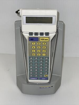 A.C. Nielson Telxon Bar Code Scanner w/ Dock NO POWER SUPPLY SOLD FOR PARTS