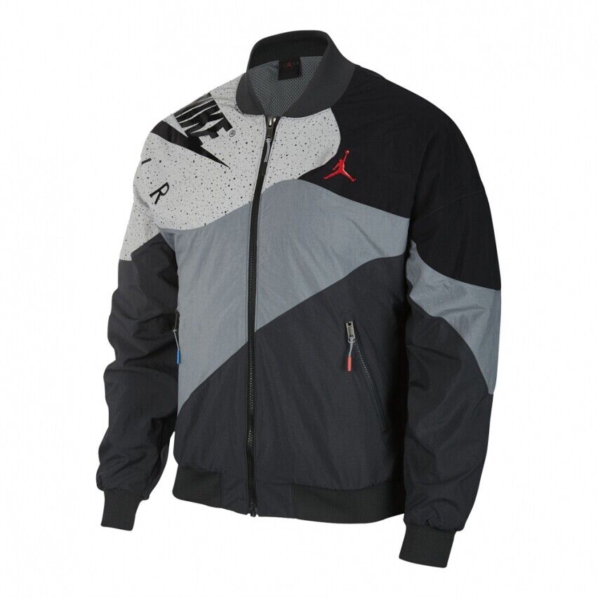 Nike Air Jordan IV 4 Retro Legacy Lightweight Jacket Black Nike Air Jordan IV 4 Retro Legacy Lightweight Jacket Black