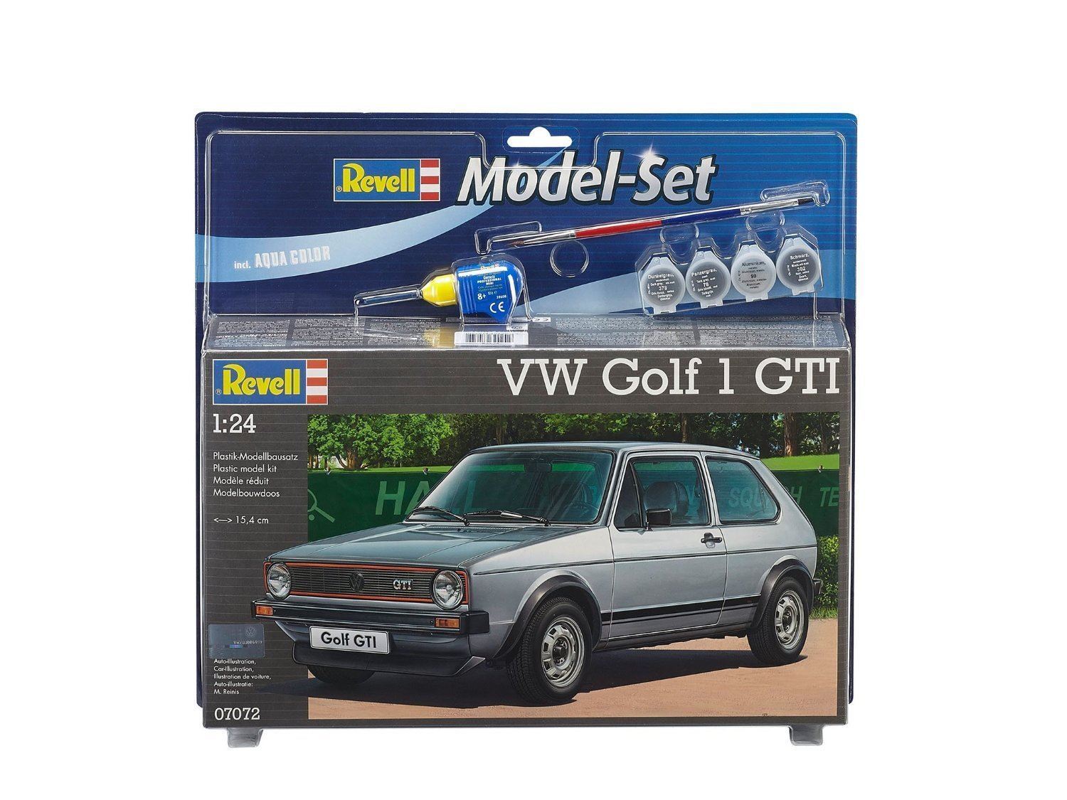 Revell VW Golf 1 GTi Kit Model Set 1:24 - 67072 NEW