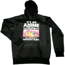 Anime Graphic Hoodie Sweatshirt Mens L Its An Anime Thing You Wouldnt Understand