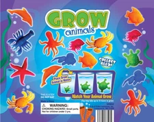 50 SEA CREATURES, GROW HUGE IN WATER, CARNIVAL GOODY BAGS PINATAS, PARTY FAVORS