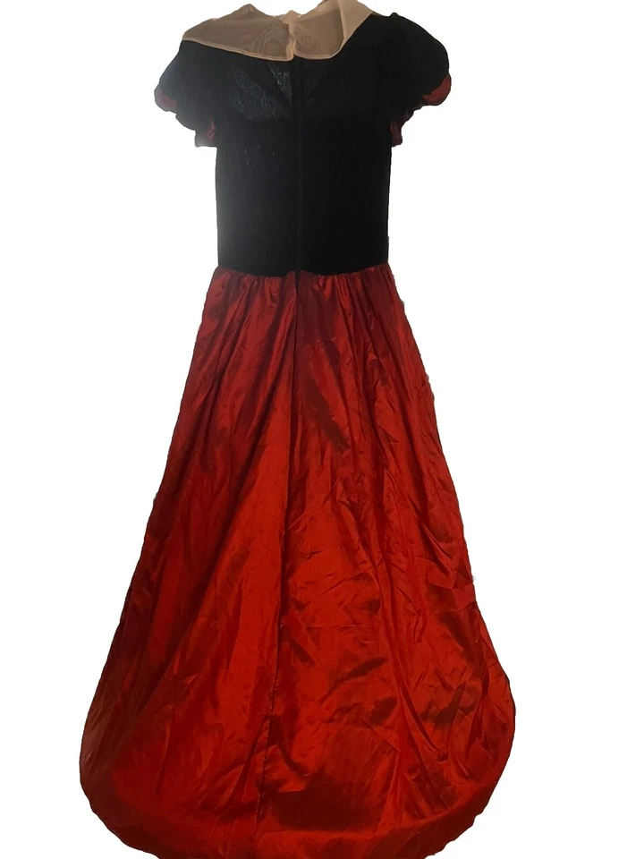 Vestido fantasia Rainha dos Harts feminino Alice no País das Maravilhas - Imagem 2 de 2