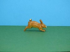 CHERILEA VINTAGE 1960s HOLLOW CAST LEAD FARM SERIES RUNNING HARE