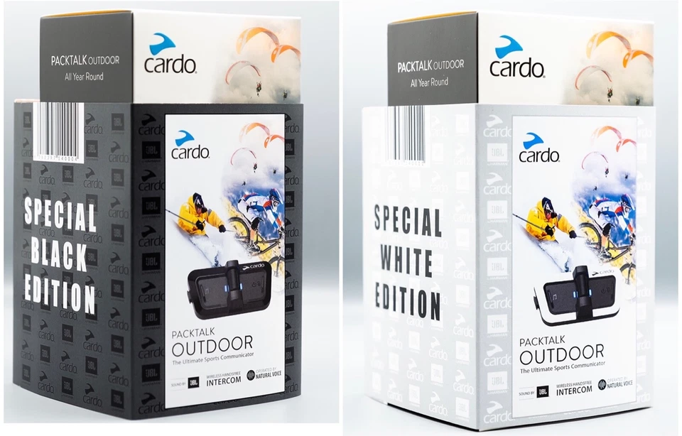 Cardo Packtalk Outdoor Bluetooth Kommunikationsgerät *inkl. JBL Kopfhörer; -40%*