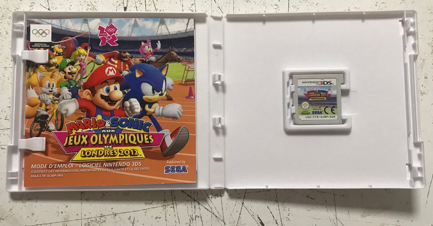 Mario et Sonic aux Jeux Olympiques de Londres 2012 3DS | eBay