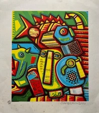 ALFREDO SOSABRAVO . Engraving . Serigraphy. Contemporary art. Cuban art.