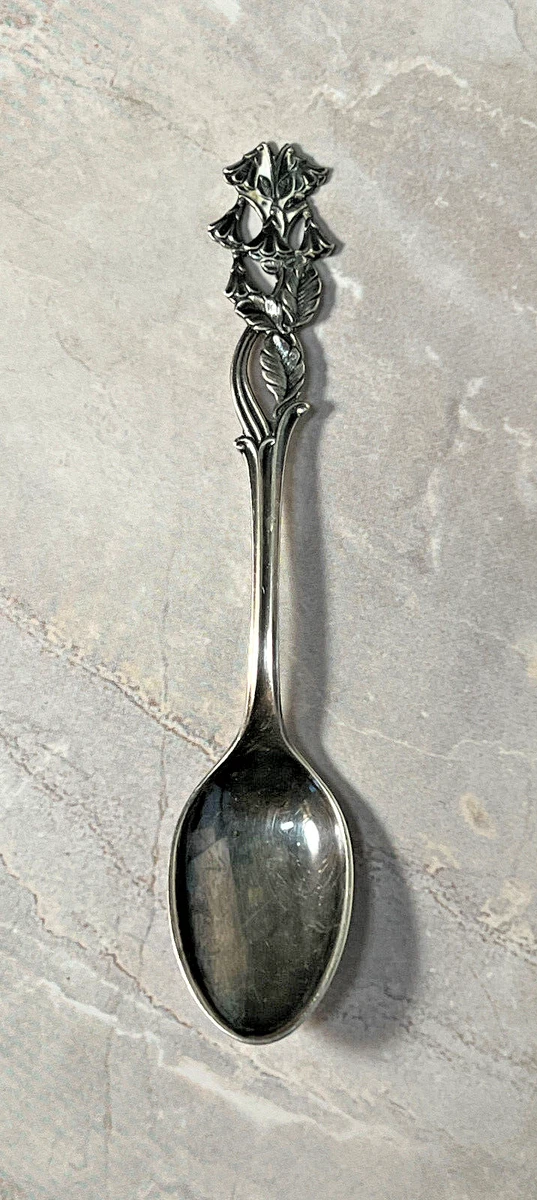 Flora Spoon Antique US Sterling Silver for sale | eBay