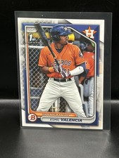 2024 Bowman Baseball Esmil Valencia 1st BP-75 Houston Astros