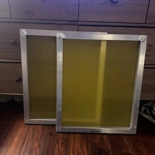 Speedball Aluminum Frame Screen Printing Screens 20"x 24" 230 Mesh Count Yellow