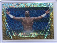 2026 Topps Chrome WWE APOLLO CREWS #175 Gold Mini Diamond Refractor /50