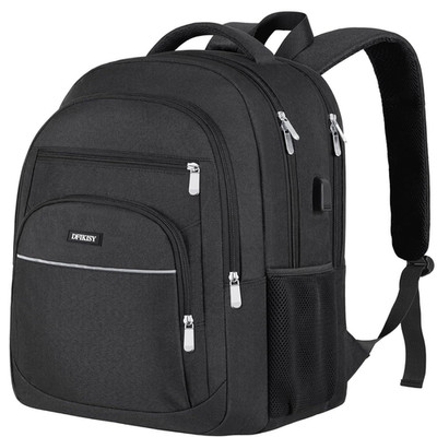Rucksack Herren groß wasserdicht 17.3 Zoll Laptop Schulrucksack USB Anschluss