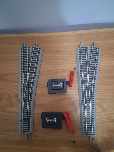 Bachmann HO E-Z Pista Níquel Plata H 4465-A #5 Girout Derecho Lote De 2 Usados | Condition: Used