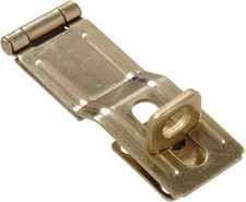 Hillman 4-1/2" Safety Hasp w/ Swivel Latch Gate/Shed/Barn Door Hardware 1PC