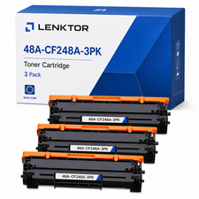 48A CF248A 3PK Toner Cartridge for M15w M28w M29w M30w M31w M16a LaserJet Pro