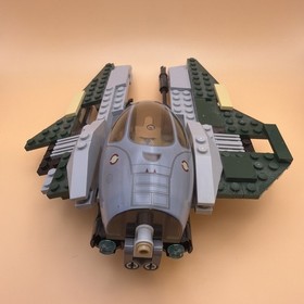 LEGO Star Wars 9494 Obi-Wan's Jedi Interceptor - DARK GREEN Partial Incomplete