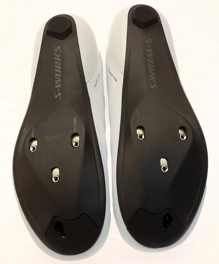 Zapatillas de ciclismo de carretera Specialized S-Works Torch 37 EU BOA blancas uso ligero Foto 3 de 4