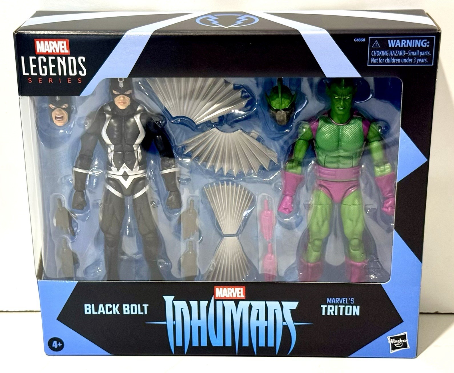 Marvel Legends Inhumans Black Bolt & Triton 2 Pack Hasbro NEW Sealed
