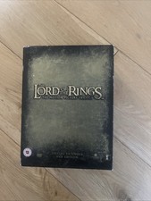 Lord of the Rings the Motion Picture Trilogy Special Extended Edition DVD