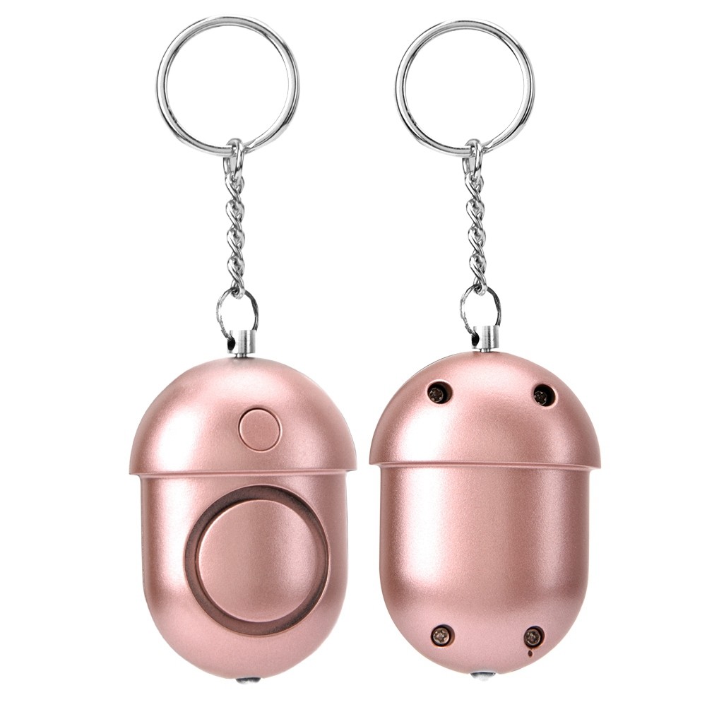 130db Personal Security Alarm Keychain Rosy Emergency Survival Anti Rape Si