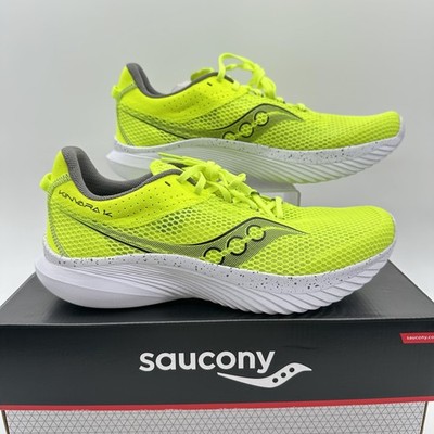 Saucony Men\'s Kinvara 14 Neon Yellow Synthetic Mesh Running Shoes Size 8.5 SAUCONY VIETNAM S20823-06 KINVARA 14 CITRONBLACK YELLOW MENS  main image 2