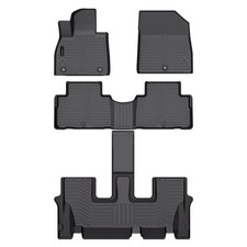 Auxko All Weather Floor Mats Fit for Hyundai Palisade 7 8 Seat 2020-2024 2025...