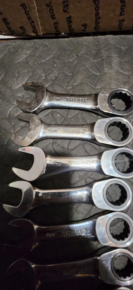 Chaves catraca resistentes matco 11-19 mm - Imagem 2 de 3