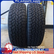 New Set Of 2 Terra Force At 27565r18 116t All Terrain Tire Perfect Fit New Set Of 2 Terra Force At 27565r18 116t All Terrain Tire Perfect Fit
