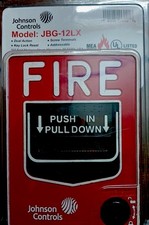 Johnson Controls JBG-12LX Pull Station Manual Addressable Fire Alarm