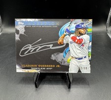 Vladimir Guerrero Jr 2023 Topps Inception Silver Signings Auto SP /99 Blue Jays