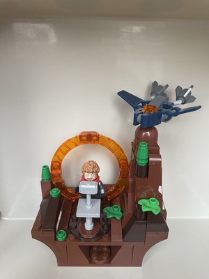 Original LEGO  Marvel MOC Diorama mit Minifigur Thor sh0756 & Quinjet