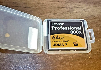 Lexar Professional 800x CompactFlash CF 64GB UDMA 7 High Speed Memory Card