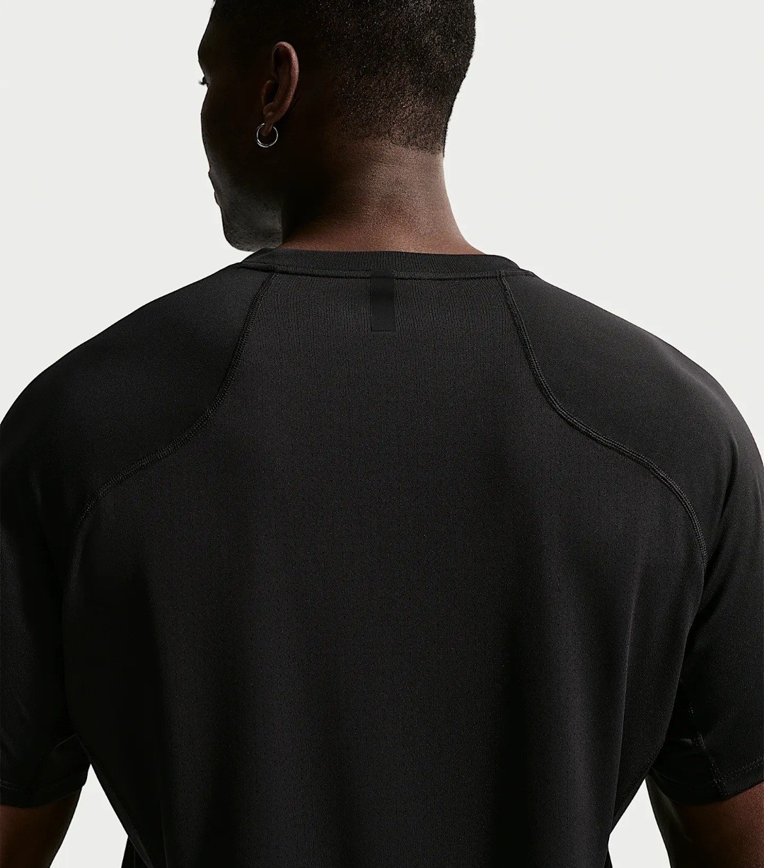 Nike Pro Training Mens Dri-Fit Short-Sleeve Top Black Small BNWT RRP £37.99 image 3