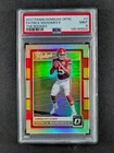 2017 Panini Donruss Optic PATRICK MAHOMES II The Rookies RC Holo Prizm #7 PSA 9