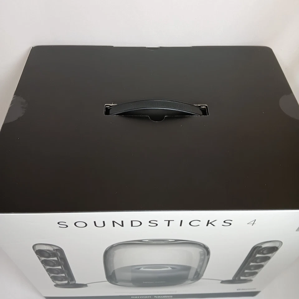 Harman Kardon SoundSticks 4 Bluetooth Speaker System Black Japan NEW - Image 3 of 4